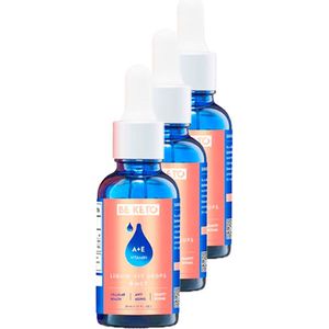 Be Keto | Vitamin A + E Drops | 30ml | 3 stuks | 3 x 30 ml