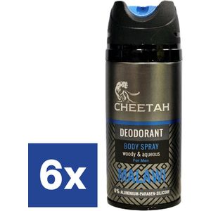 Cheetah Deo Spray Malawi - 6 x 150 ml