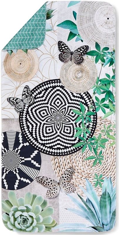 Handdoek - Grijs - Katoen - 50x100 cm