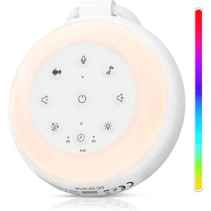 White Noise Machine - Witte Ruis Apparaat - Slaaphulp - Voor Volwassenen, Kinderen en Baby's - Soundspa - Slaaptrainer