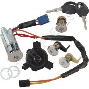 3 sluitsystemen voor Peugeot 206 (vanaf 1998) met dubbele sleutel