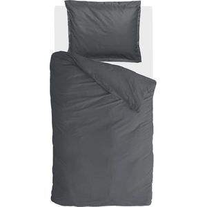 Walra Dekbedovertrek Vintage Satin - 135x200 - 100% Katoen - Antraciet