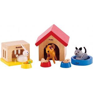 Hape huidieren set voor poppenfamilie E3455