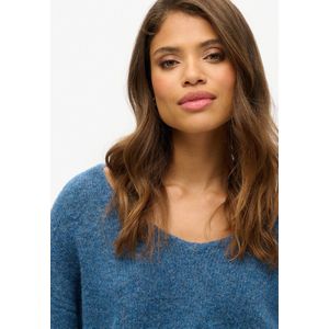 Superdry - Oversized Trui met V-hals - Dames - Sweaters