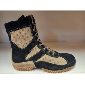 Wolky - Downforce 2 - Halfhoge Veterboot - Zwart - Suede