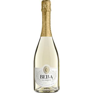 Bella Glamour Zero/Zero - Alcoholvrije Prosecco - Bianco Bella 0.75L - Vegan - 0% - Moederdag Cadeau
