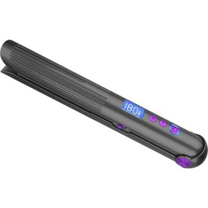 Solacis Draadloze stijlborstel - Stijlborstel - Elektrische haarborstel - Draadloze fohn - Draadloze haarborstel - Must have voor uw haar!