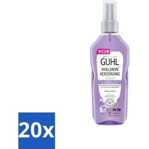 20 x Guhl - Spray - Hyaluron Verzorging - 150 ml - Haarverzorging - Hyaluron Spray - Hyaluronzuur - Hittebescherming Haar - Haarhydratatie
