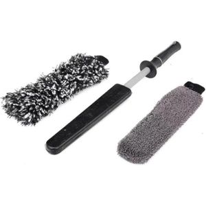 DETAIL FACTORY - Wheel Brush Set - 1 Handle, 1 Scrub Sock, 1 Plush