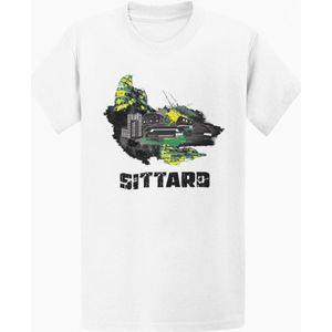 Sittard Skyline T-shirt – Stadsdesign - Unisex - Wit Maat XXL