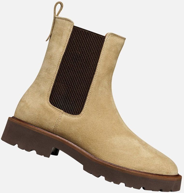 Geox - Norize - Dameslaarzen - Donkerbeige - Urban Design