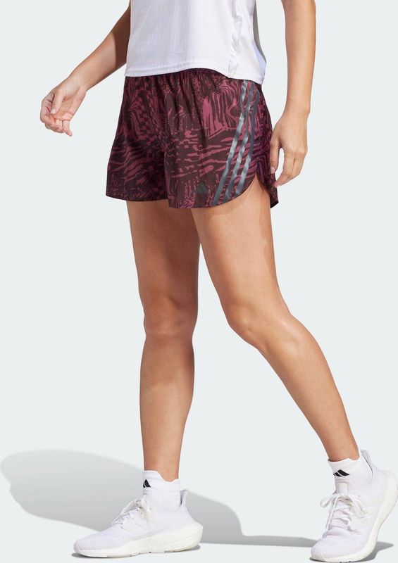 adidas - Run Icons - Damesshort - Sportief Model - Gerecycled Materiaal