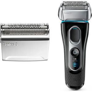 52B/52S Serie 5 Vervangende Scheerkop - Compatibel met Braun Scheerapparaten - Folie & Snijder Kassette - Geschikt voor Modellen 5040/5140s, 5090/5190cc, 5195cc, 5145s, 5030s, 5197cc, 5147s - Voor Natte en Droge Scheerbeurten