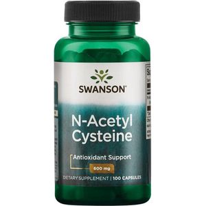 Swanson - NAC N-Acetyl Cysteïne - 600 mg - 100 Capsules