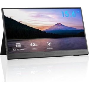 Lexium Portable Monitor - Extra Scherm Laptop - Laptop Scherm Uitbreider - Draagbare Monitor - Draagbaar Laptop Beeldschermuitbreider