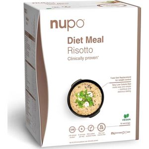 Nupo - Maaltijd - Risotto - 10 Porties - Caloriearm - Dieet - Snel en gemakkelijk bereid