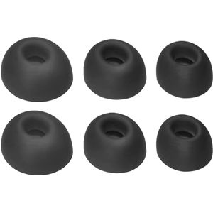 Ibley Siliconen oortips voor JBL Tour 2 Pro Zwart - Siliconen Earplug - S/M/L formaat - 3 paar - 3 maten - JBL Tour 2 Pro oortips
