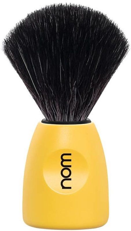 NOM Lasse Scheerkwast Geel, Black Fibre