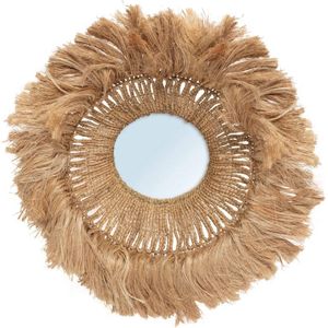 Bazar Bizar - The Abaca Solomon Mirror - Natuurlijk - Spiegel