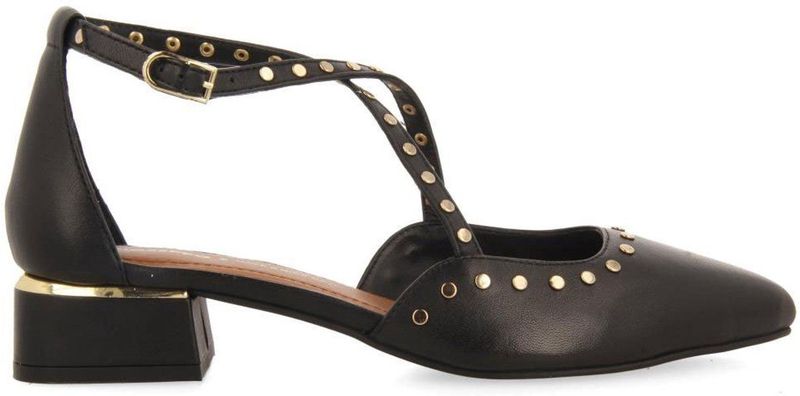 Gioseppo - Holbaek - Slingback Pumps - Zwart - 3 cm Hakhoogte