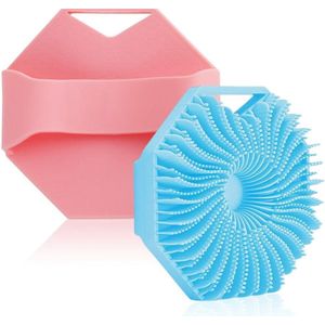 Siliconen Body Scrubber Zorgt Voor Uitstekende Totale Reiniging - Zachte Peeling - Mannen Baby's Alle Huidtypes