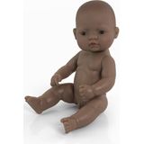 Miniland Babypop Zuid-amerikaans Jongen 32 Cm Bruin