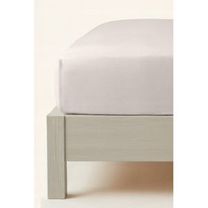 Flanellen Hoeslaken Katoen 160x200cm met Elastiek - Zacht & Warm