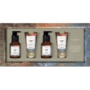 The Gift Label - Geschenkset - LUXE GIFTBOX - Thank You - Handzeep, Handlation, Body Wash & Body Lotion