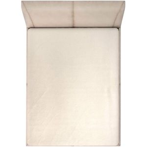 Velvet Velours Hoeslaken Parelwit 90 x 200 + 40 cm hoekhoogte (extra hoog)