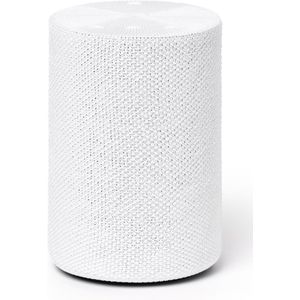 Soundskins – Luxe textielhoes / Luidsprekeraccessoire – Compatibel met Sonos Era 100 - Helder wit