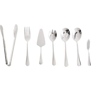 BELIANI ZITI - Bestekset 7-delig - Zilver - RVS