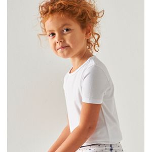 Little Label T-shirt van Biologisch Katoen - set van 3 Wit