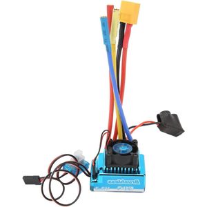 120A Programmeerbare Waterdichte Borstelloze ESC Stofdicht 9e Niveau Acceleratie XT60 Plug voor 1/10 1/8 RC Auto