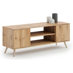Focus RTV kast 135 cm eiken goud craft