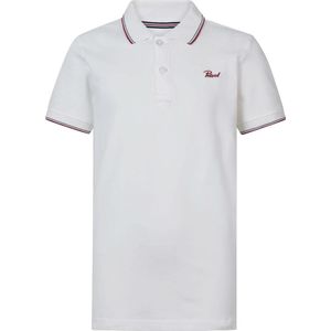 Petrol Industries - Jongens Klassieke polo - Wit - Maat 164