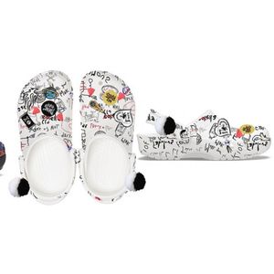 Crocs Classic SPECIALS Cruella Clog Wit Unisex Maat 45-46 M11