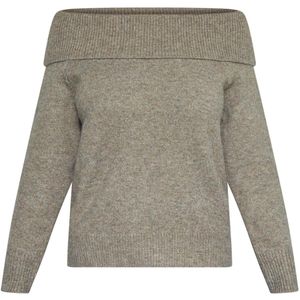 SisterS point Trui Luca Os 19074 Sand Mel Dames Maat - XS