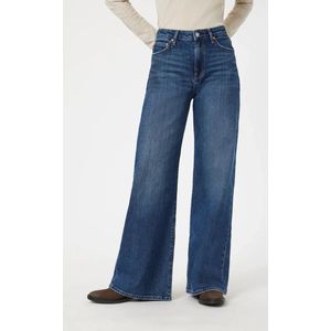 Mavi Florida Wide Leg Jeans in Midnight Classic Blue