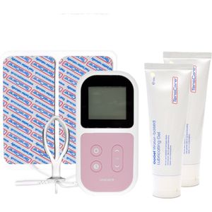 TensCare Unicare Bekkenbodemtrainer met Go Gel - Incontinentie en Menstruatiepijnverlichting | 5 Programma's voor Blaascontrole, Spierversterking en Pijnbehandeling