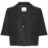 Ichi Blazer Kate Gleam Zwart dames