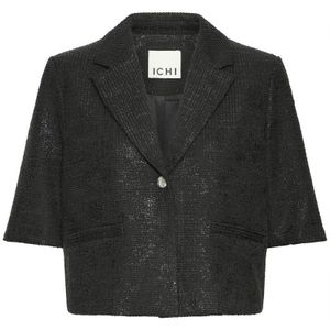 Ichi Blazer Kate Gleam Zwart dames