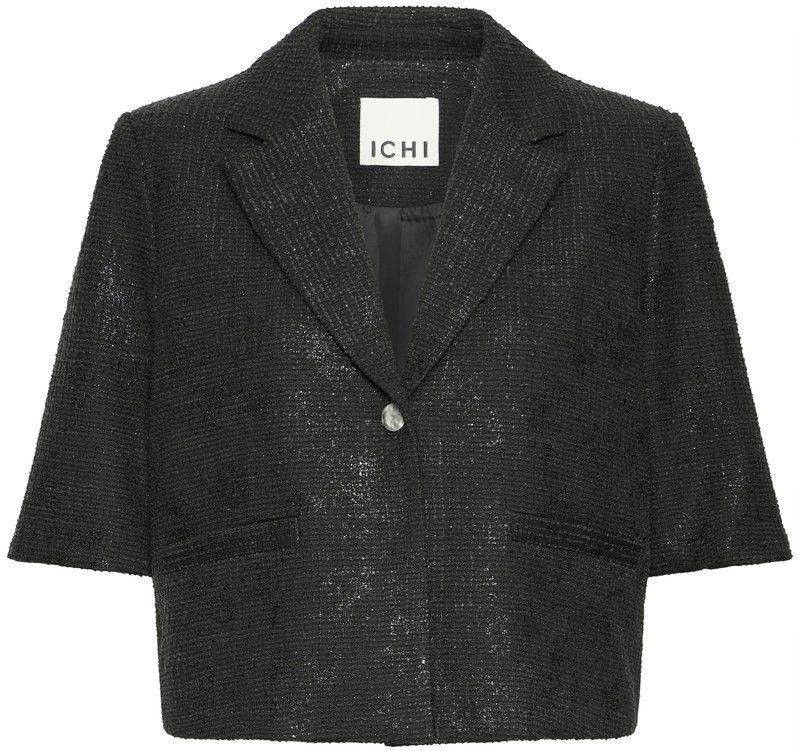 Ichi Blazer Kate Gleam Zwart dames