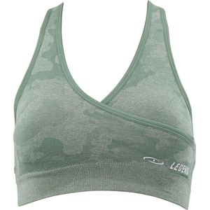 Dames Sport-BH Camo Green S