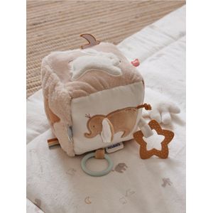 Noukie's - Knuffel - Activiteitenkubus - Thema: Bali , Moka & Snow