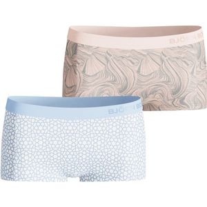 Bjorn Borg 2-Pack Minishorts Sandstone/Mosaic Maat 34 / XS