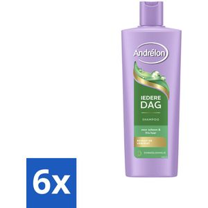 Andrélon – Shampoo – Iedere Dag – 400 ml - Voordeelverpakking - 6 stuks