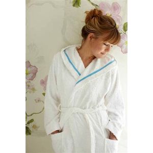 Pip Studio Badjas classic wit Maat: XXS