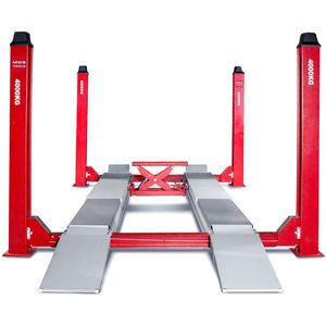 MW Tools - HB442U - Hydraulische Hefbrug - 4 Ton - 4-Koloms met Uitlijnfunctie