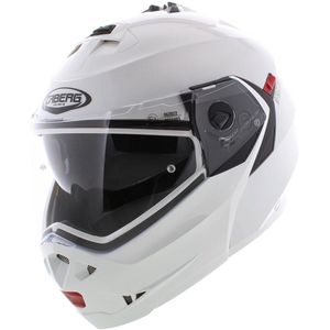 Caberg Duke X glans wit systeemhelm