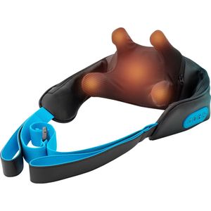 HoMedics Draadloze Massagekussen - Nekmassage - Kalmerende Warmte - Diepe Massage - Schoudermassage - USB C - NMS275H